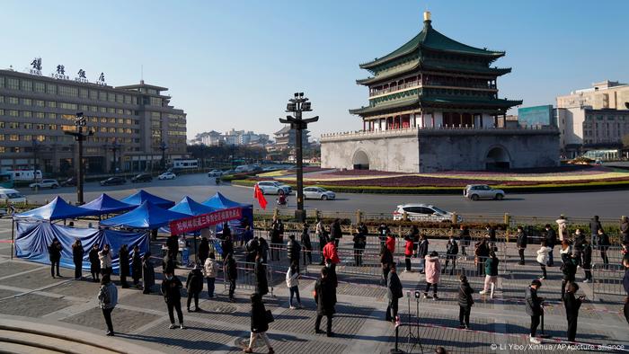 China I Coronavirus in Xi'an 