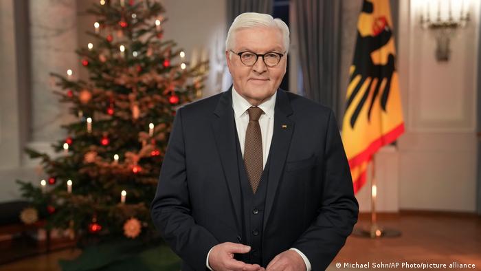 Германскиот претседател Штајнмајер при едно од редовните божикни обраќања