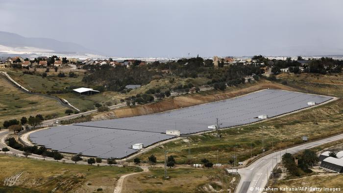 Konflikt I Israel und Jordanien I Solar Power Farm Shadmot Mehola