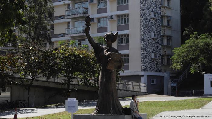 China I Goddess of Democracy Statue in Hongkong