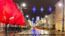 Christmas lights in Vilnius