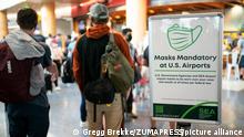 August 5, 2021, Seattle, Washington, USA: As outbreaks the delta variant of the coronavirus ravage communities, record number of travelers are taking to the skies at SeattleÃ¢â¬â¢s SeaTac International Airport. A mask mandate is still in place for all US airports and on all flights. (Credit Image: Â© Gregg Brekke/ZUMA Press Wire