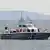 Ege Denizi'nde devriye gezen bir Yunan sahil güvenlik teknesi