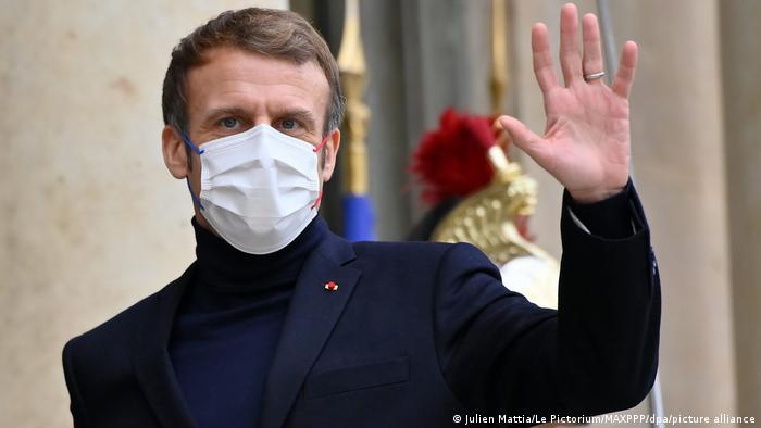 Frankreich Präsident Emmanuel Macron 