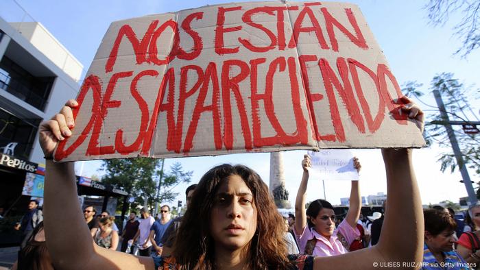 -Mexican students take part in a protest against the violence in Mexico.