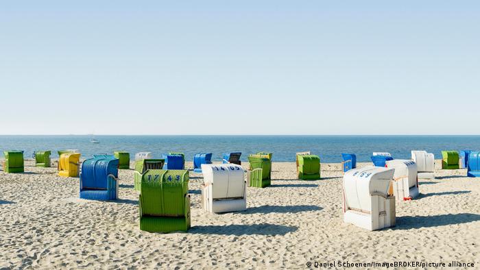 Αμμουδιά στη Βόρεια Θάλασσα