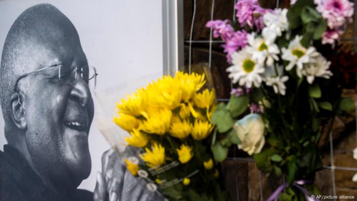 Südafrika Kapstadt Trauer um Desmond Tutu