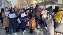 Protest von Frauen in Kabul am 28.12.21
© privat
Taliban, Afghan women, human rights, protest, Killing 