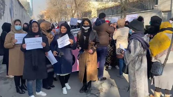 Afghanistan Kabul | Protest von Frauen Afghanistan Kabul | Protest von Frauen