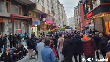 Angriff auf pro-kurdischen Partei HDP in Istanbul
Quelle: HDP İstanbul
Wann: 28.12.2021
Die Rechte der Bilder sind für DW frei
