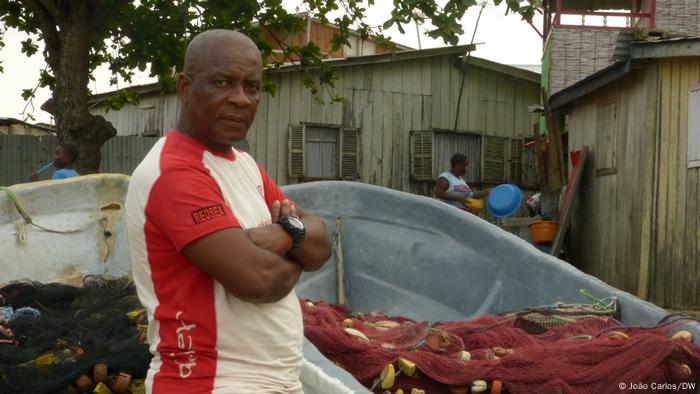 Cristovão da Trindade, Fisher in in São Tomé