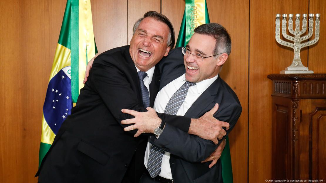 Jair Bolsonaro e André Mendonça