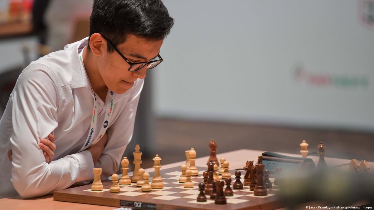 Nodirbek Abdusattorov R6 17th Asian Continental Chess Championships  (cropped) - PICRYL - Public Domain Media Search Engine Public Domain Search