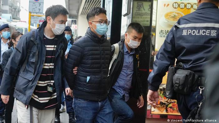 China I Verhaftung von Ronson Chan in Hongkong
