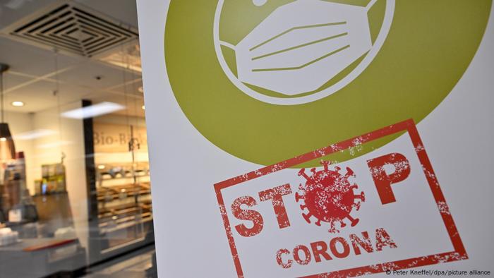 Đức |  Virus corona |  Dấu hiệu cửa hàng