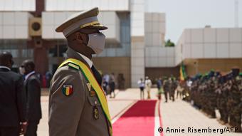 Mali Übergangspräsident Alioune Diop
