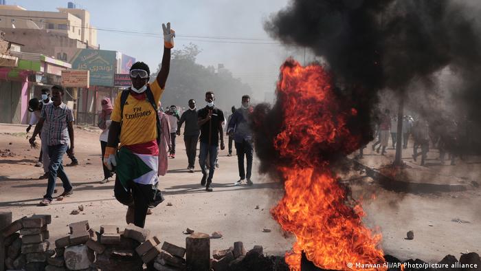 Sudan Khartoum | Proteste | Demonstranten 