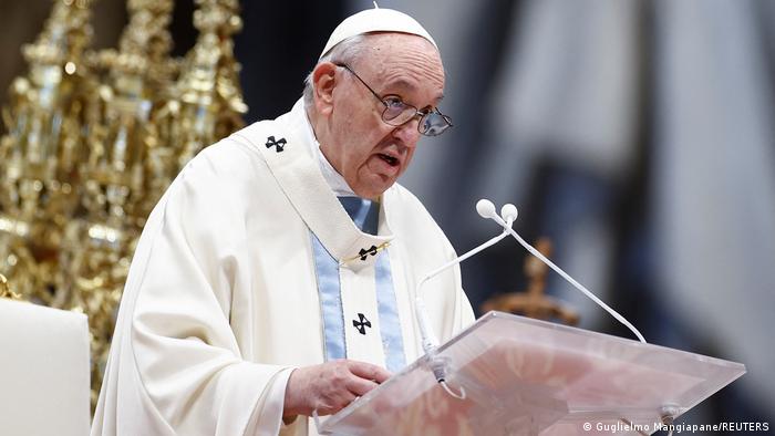Papa Francisco pide trabajar por la paz y la unión | El Mundo | DW |  01.01.2022