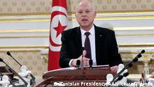 قضاة تونس يتهمون سعيد بالسعي لتقويض استقلال القضاء