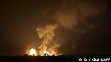 Israel ataca Franja de Gaza tras disparo de cohete a su territorio