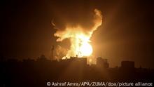 Israelische Armee greift Hamas-Ziele an