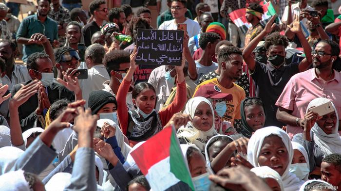 Sudan Khartum | Demonstration & Protest gegen Militärjunta