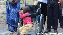 (c) Conceição Matende - DW Korrespondent
03/12/2021 Ort: Moçambique, Niassa
Thema: Kinder mit Behinderung in Mosambik Niassa, Schule 