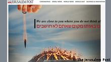 Israels Website der Jerusalem Post am Jahrestag des Attentats auf Soleimani gehackt. Quelle: https://stgdesktopcore.jpost.com/israel-news/article-691342