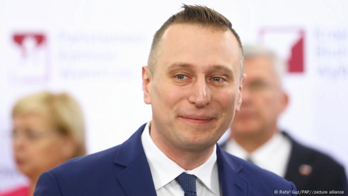 Le chef de l'opposition polonaise Krzysztof Brejza
