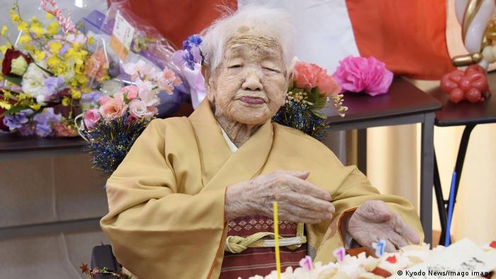 Photo of the oldest person in the world