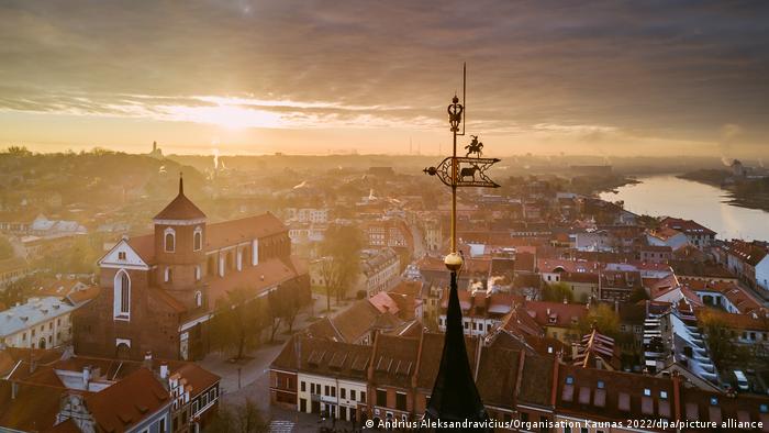 Panorama Starego Miasta w Kownie