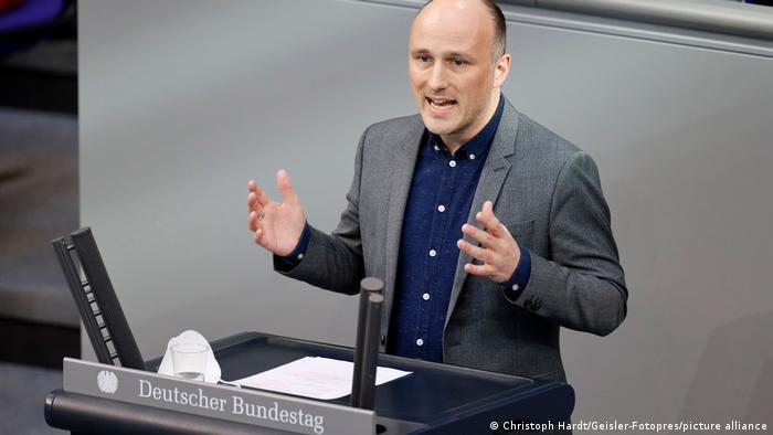 Sven Lehmann speaking in the Bundestag