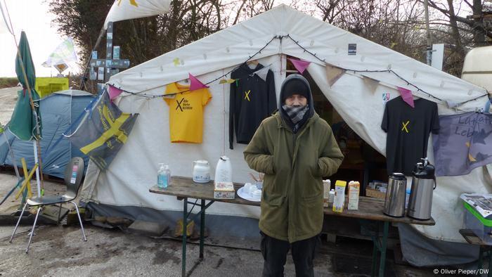  Dirk standing outside his tent