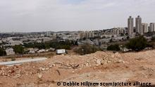 A view of land in Givat HaMatos in East Jerusalem, where Israel plans to build a new Jewish settlement, on Saturday, October 16, 2021. Israel is quietly moving ahead with plans to build new Israeli settlements in areas around Jerusalem disregarding objections by the Biden administration, the international community and the Palestinians. Givat HaMatos will be the first time that Israel has constructed a new settlement since the 1990's. Photo by Debbie Hill/UPI Photo via Newscom picture alliance