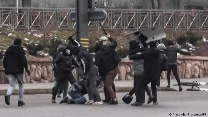 Столкновения в Алма-Ате 6 января