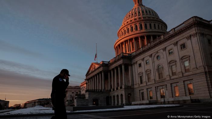 USA Washington | Jahrestag Sturm auf das Kapitol 2021