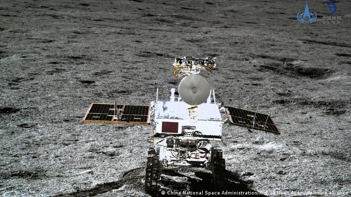 صورة نشرتها الصين لما قالت إنه رحلة لاستكشاف القمر 