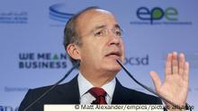 Expresidente de México Felipe Calderón niega pacto con criminales ante juicio a García Luna