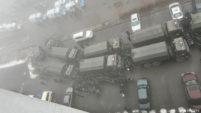 Sukobi policije i demonstranata u Almatiju (5. januar)