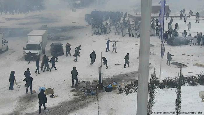 Protests in Almaty