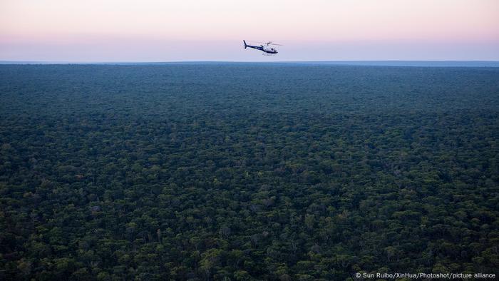 Photo taken on June 3, 2016, shows the landscape of Mavinga conservation area in Cuando-Cubango, Angola. Mavinga conservation area lies on the east part of Angola's Cuando-Cubango Province, being part of the Kavango-Zambezi Transfrontier Conservation Area spanning five southern African countries, Angola, Botswana, Namibia, Zambia and Zimbabwe. 