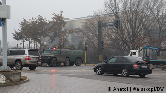 Опознавательных знаков на военной технике нет, Алма-Ата, 7 января
