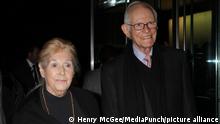 **FILE PHOTO** Marilyn Bergman Has Passed Away at 94. Marilyn Bergman and Alan Bergman arriving at the Marvin Hamlisch Memorial at Juilliard School for the Arts' Peter Jay Sharp Theater in New York City on September 15, 2012. Photo Credit: Henry McGee/MediaPunch