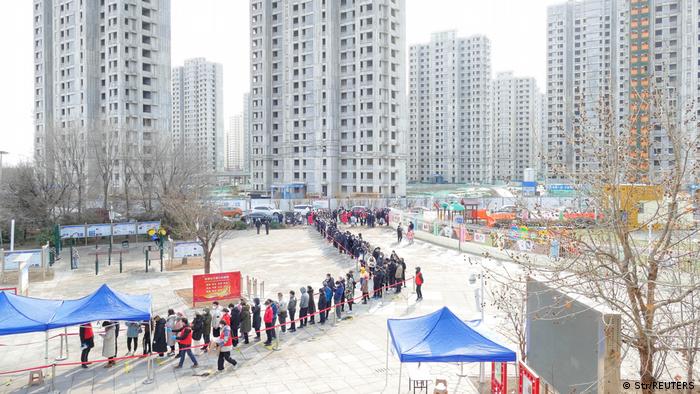 China Tianjin | Coronakrise: Massentest