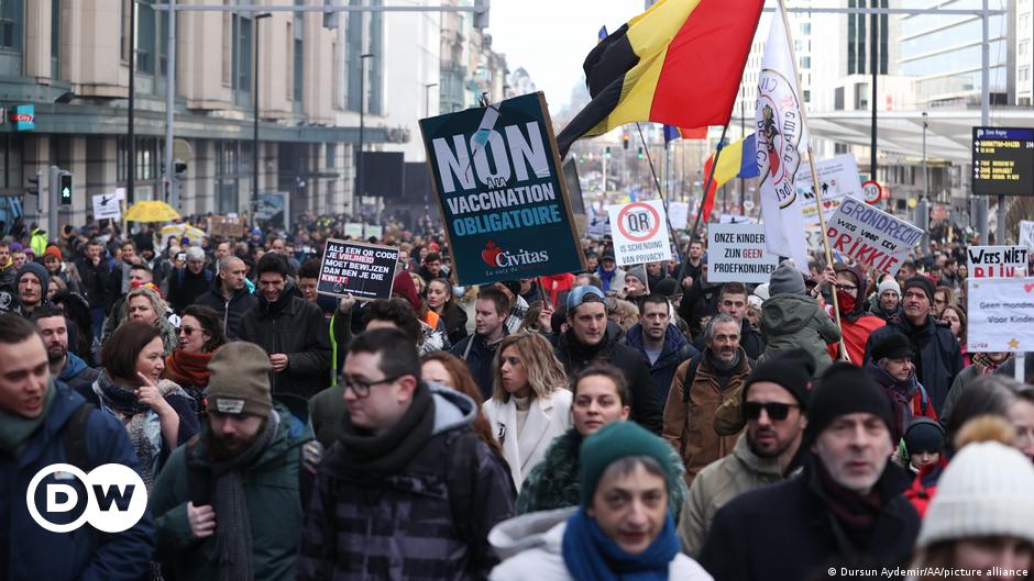 Europe's COVID-19 vaccine mandates spark violent protests