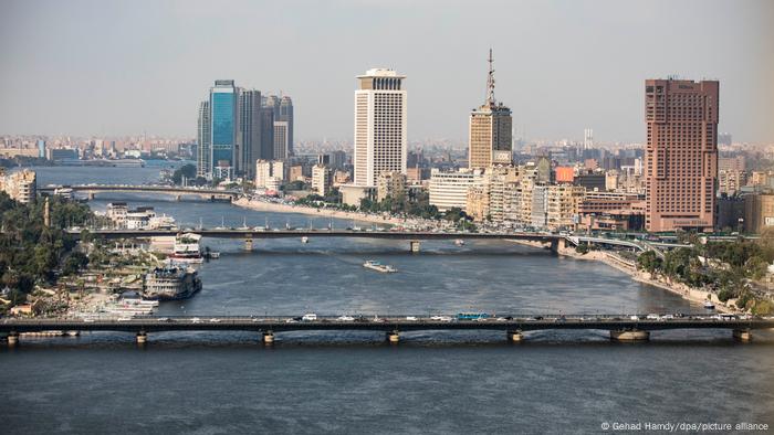 View of the cityscape of Cairo, Egypt