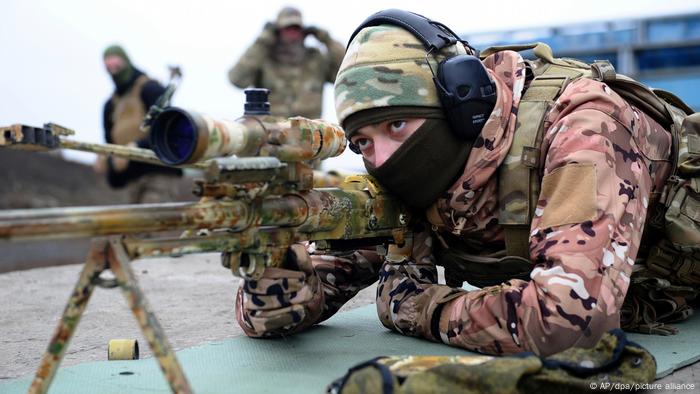 Зимни военни маневри в Русия