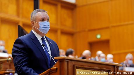 România Nicolae Ciucă în Parlament 