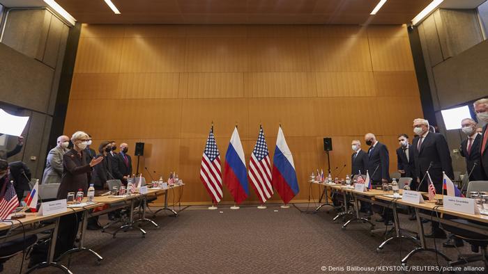 Schweiz | USA Russland Sicherheitsgespräche in Genf
