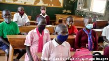 Pupils in a school in Kampala